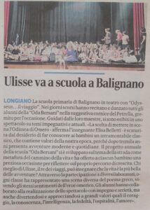 Ulisse va a scuola a Balignano
